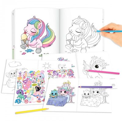 Image 2 of Ylvi Create your Unicorn Colouring Book (£4.99)